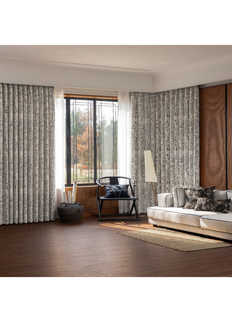 Tenda a fiori rossi e beige, stile country