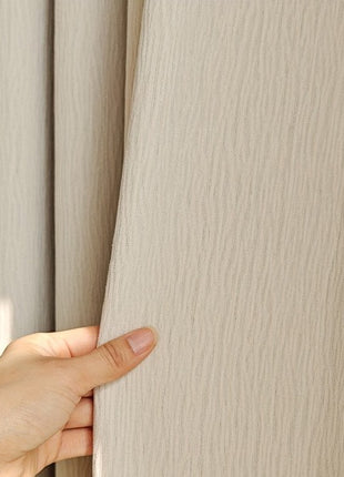 Tenda oscurante effetto marmo dorato testurizzato beige