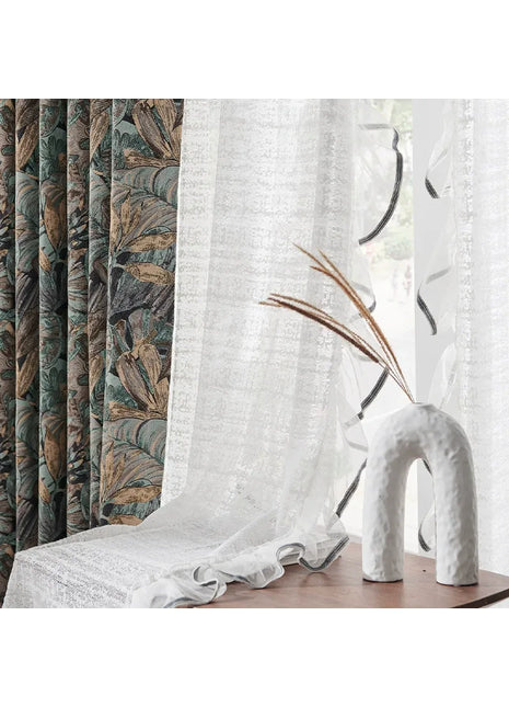 Tende oscuranti art deco blu elegante soggiorno