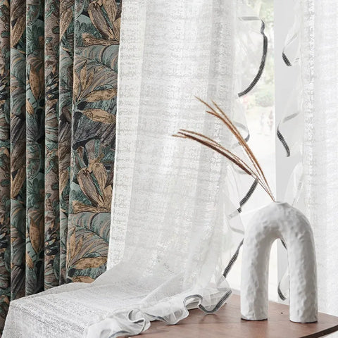 Tende oscuranti art deco blu elegante soggiorno