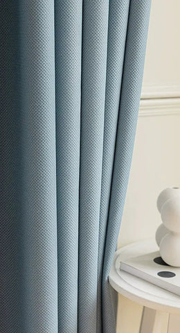 Tenda blu con motivo a chevron spesso
