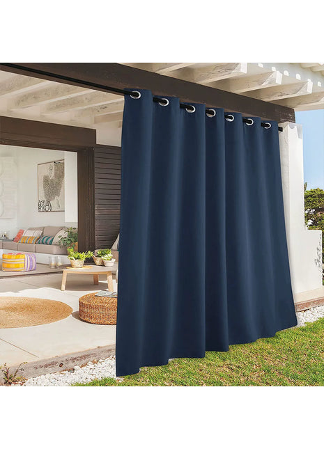 Tenda esterna impermeabile blu
