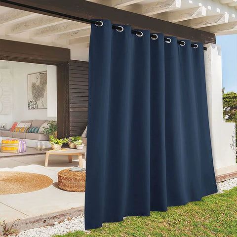 Tenda esterna impermeabile blu