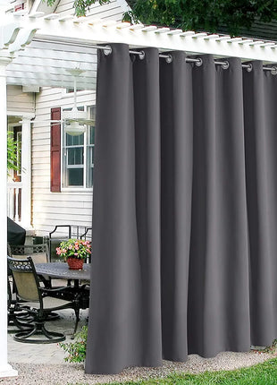 Tenda da esterno impermeabile grigio scuro