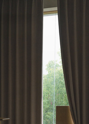 Rideau Blanc Beige