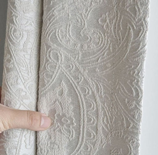 Rideau Blanc Motif