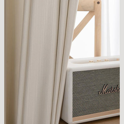 Rideau Chambre Beige