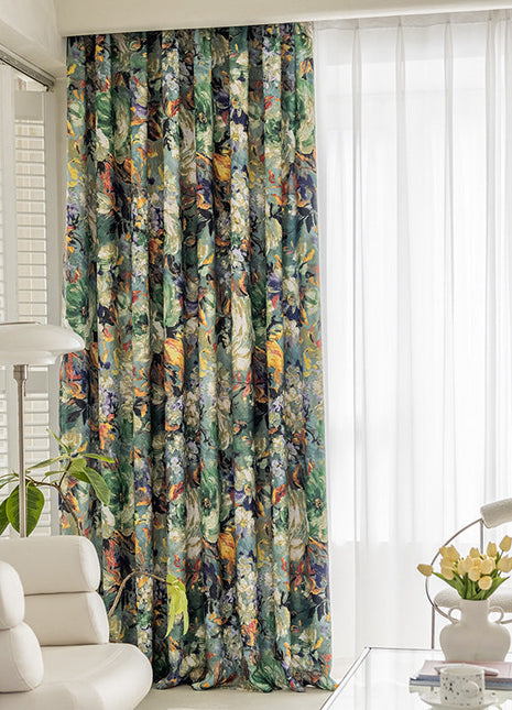 Rideau Feuillage Vert