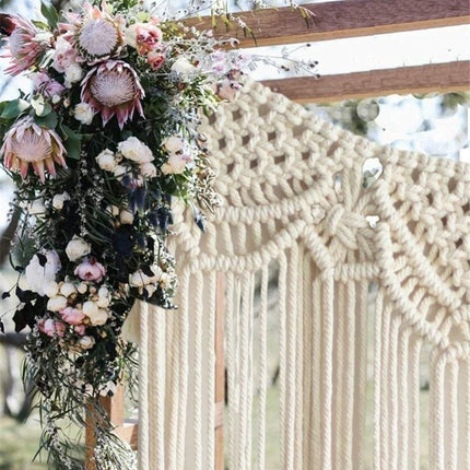 Rideau Fil Macramé </br> (L115cm x H100cm)