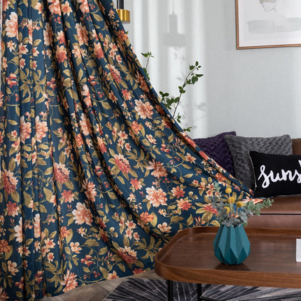Rideau Fleurs Vintage