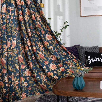 Rideau Fleurs Vintage