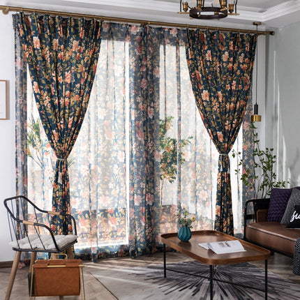 Rideau Fleurs Vintage