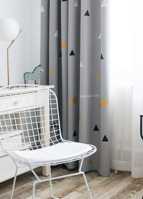 Rideau Forme Geometrique