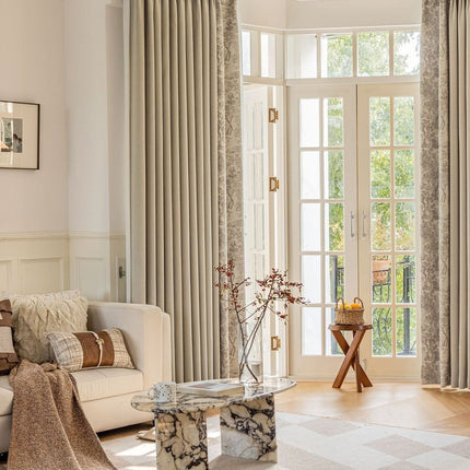 Rideau Gris Elegant Salon