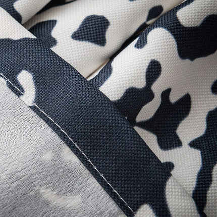 Rideau Motif Bleu