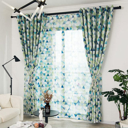 Rideau Motif Geometrique