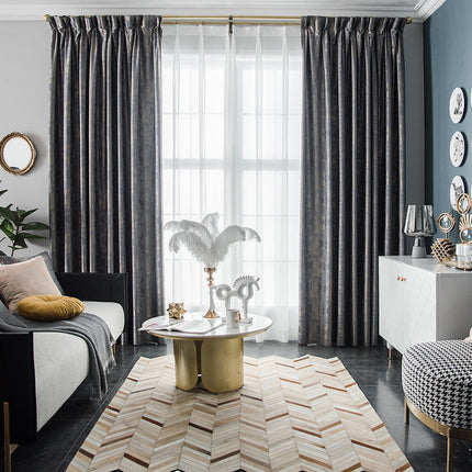 Rideau Noir Moderne