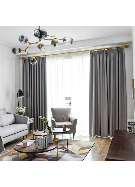 Rideau Pour Salon Gris