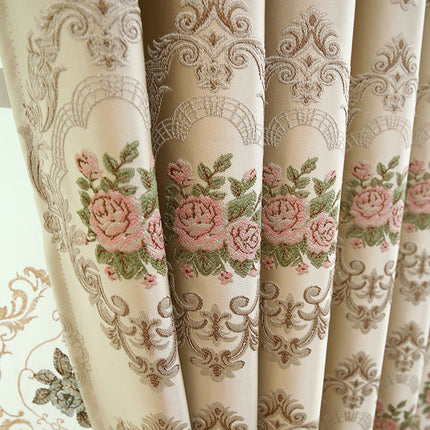 Rideau Romantique Fleuri