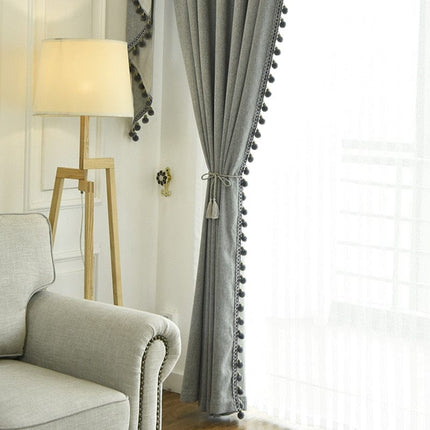 Rideau Salon Gris