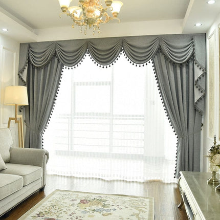 Rideau Salon Gris