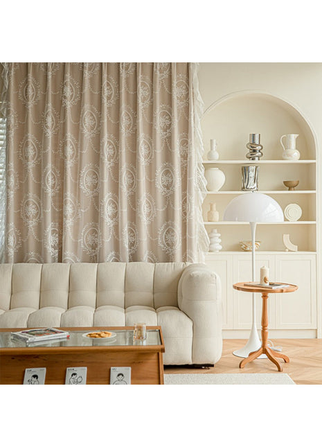 Rideau Tamisant Beige