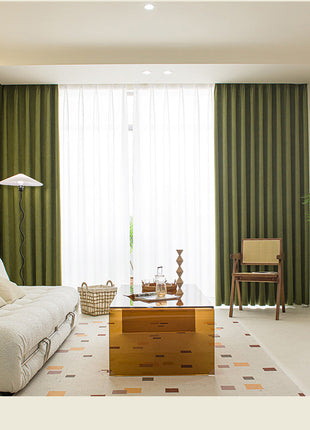 Rideau Vert Velours