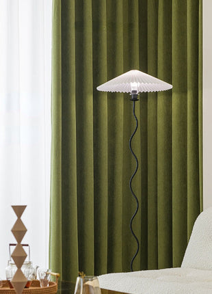 Rideau Vert Velours