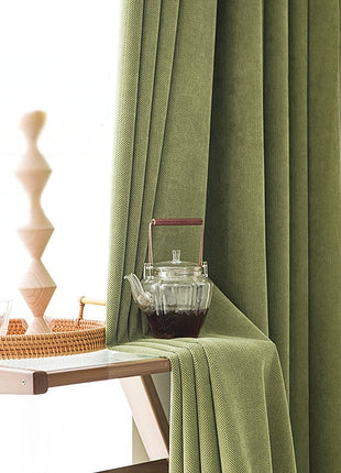 Rideau Vert Velours
