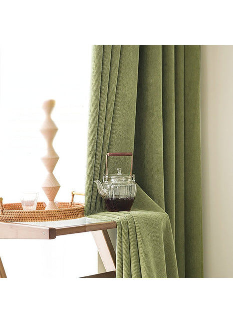 Rideau Vert Velours