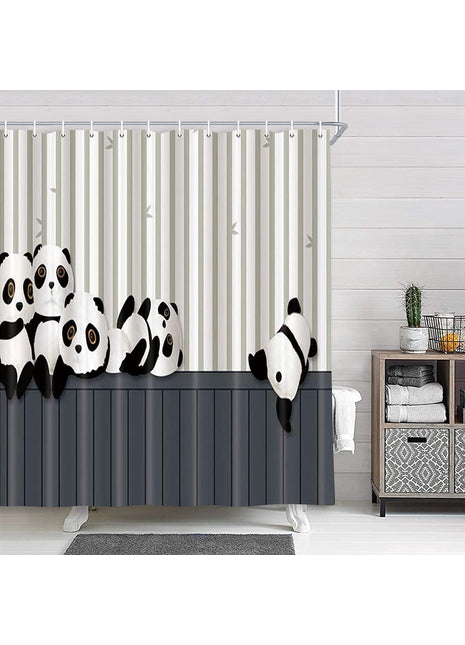 Rideau de Douche Panda (L180cm x H200cm)