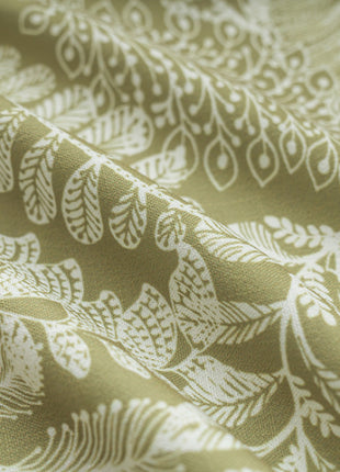 Vert motifs blanc