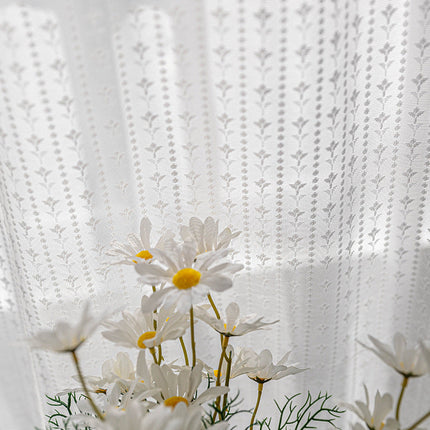 Voilage Blanc Tendance