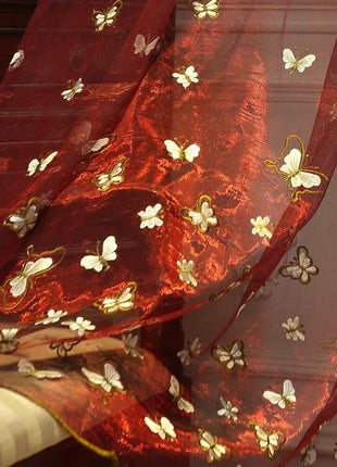 Voilage Rouge